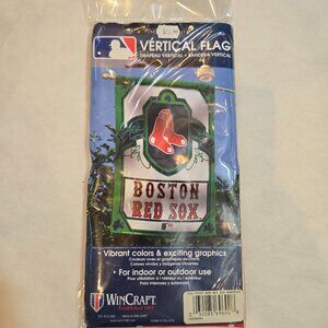 Wincraft Vertical Flag  Boston Red Sox Banner Indoor Outdoor 27" x 37" Sports Ho